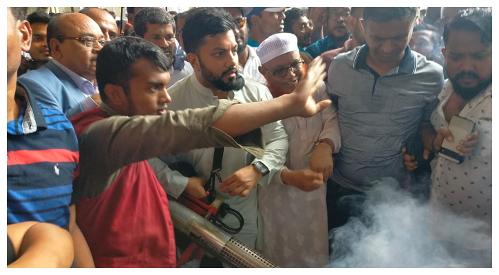 মশক নিধন কর্মসূচির উদ্বোধন করলেন ইশরাক হোসেন